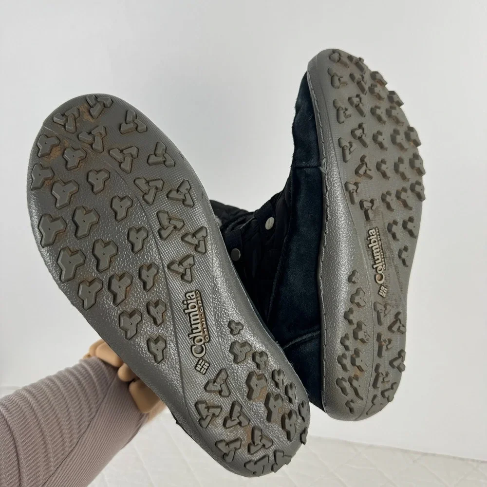 Columbia Minx Shorty Omni-Heat Waterproof Winter Boots Black‎ YL5207-011 7.5